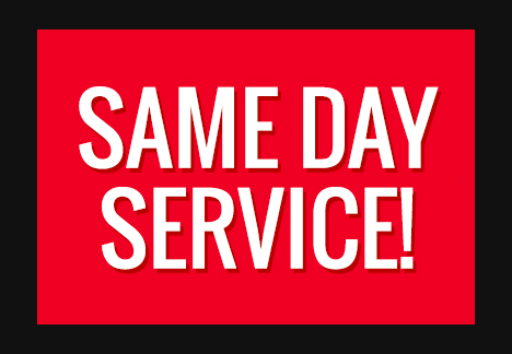 same day service
